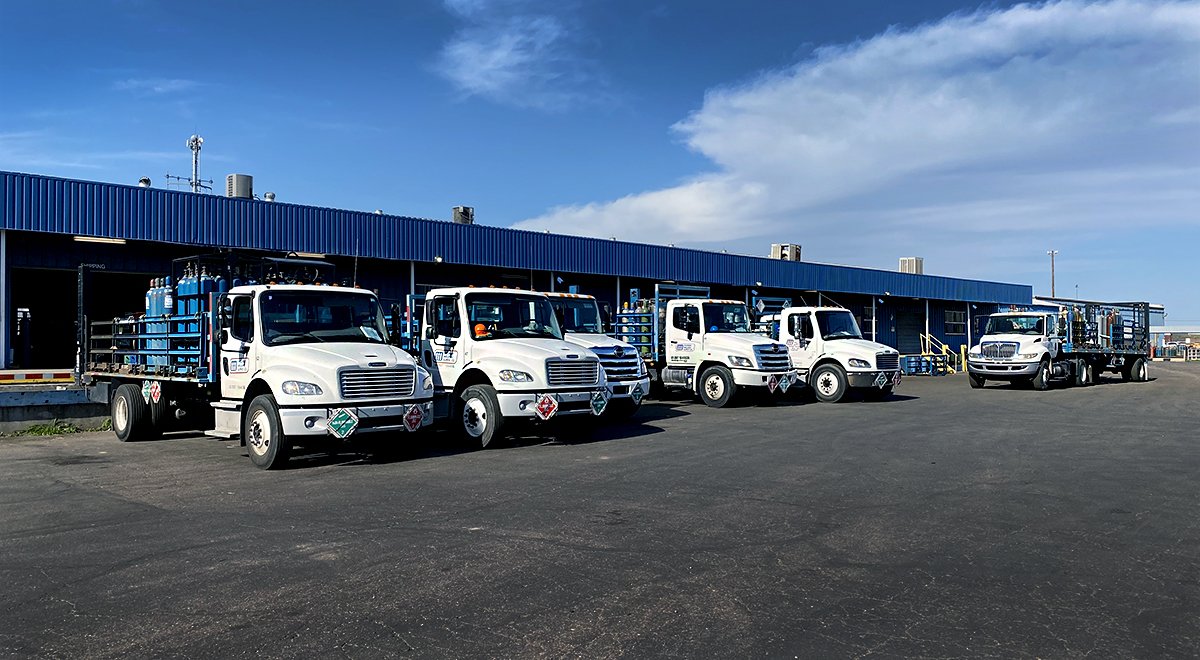 delivery truck fleet