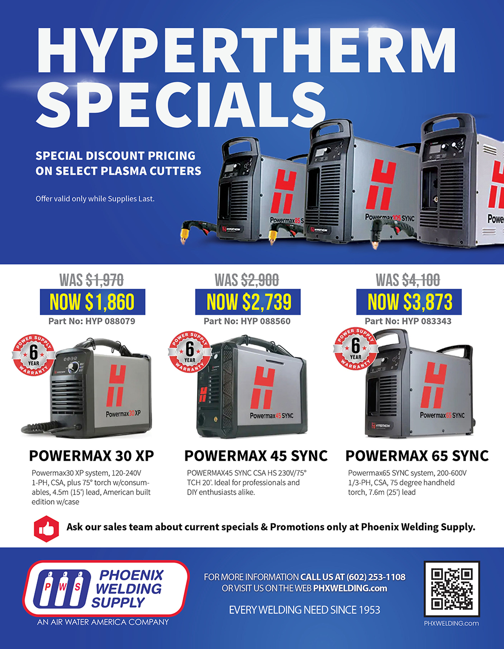 Hypertherm Sale Flyer