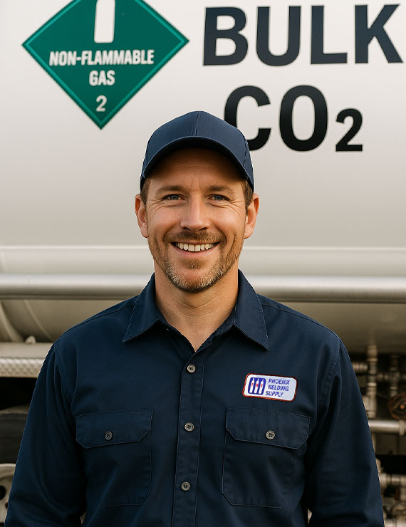 bulk co2 delivery service