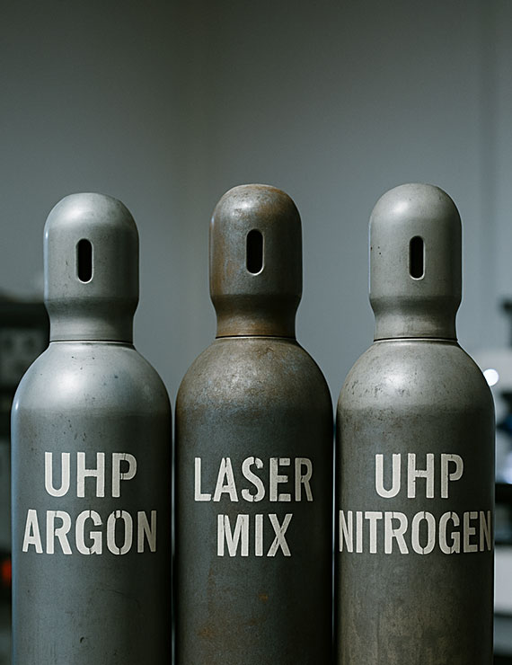 uhp laser gas