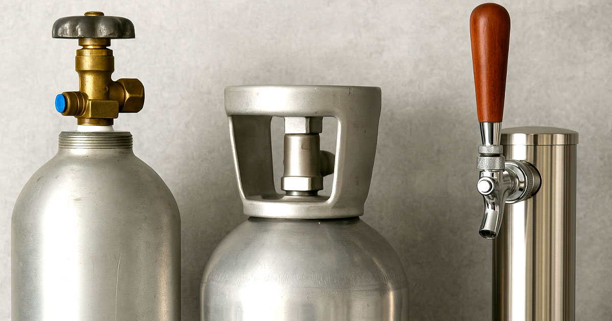 Beer Gas Mixes & Beverage CO2 for Draft Beverage Systems in
