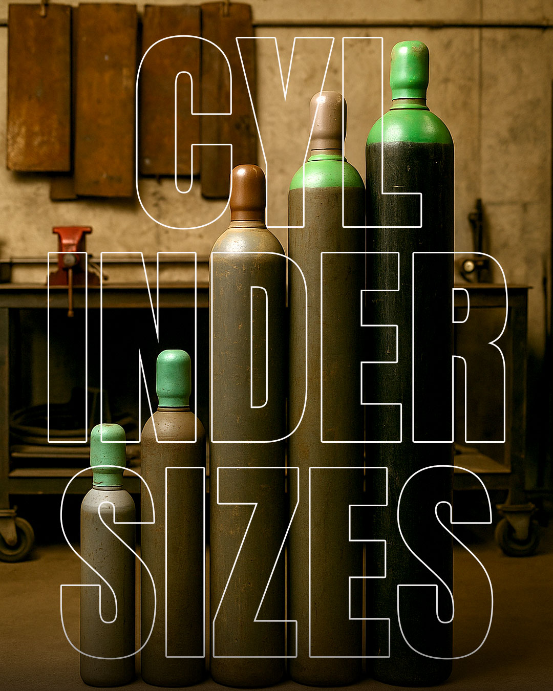 Cylinder sizes