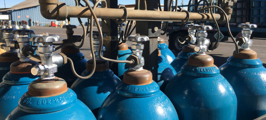gas cylinder packs