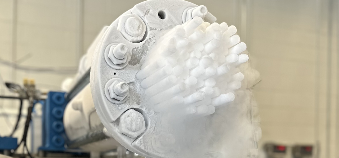 local dry ice production