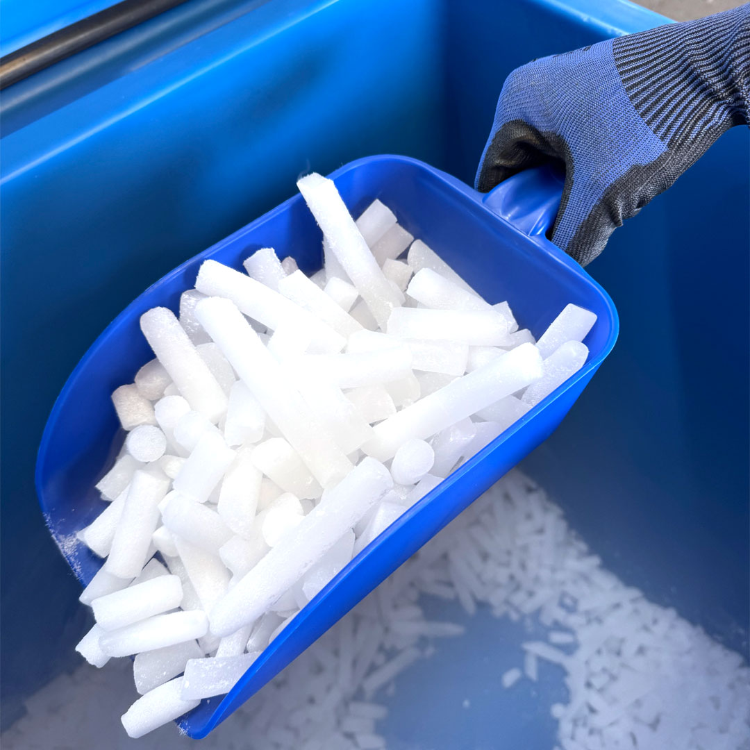 Dry ice pellets available for pickup at Phoenix Welding Supply in Phoenix Arizona